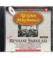 (Plak Değildir CD dir) CD Meyhane Şarkıları - Agopun Meyhanesi CD (Karışık)
