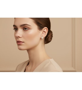 XUPING JEWELRY YAPRAK ZİRKON TAŞLI  KÜPE