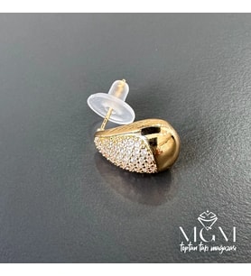 Zirkon Taşlı Su Küpe - Kp00161