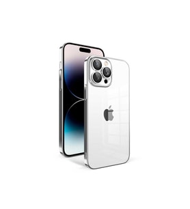 Apple iPhone 14 Pro Uyumlu Kılıf Kamera Korumalı Renkli Çerçeveli Zore Garaj Kapak