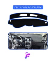 OPEL CORSA D (2006-2014) Torpido Örtüsü Güneşten Korur Kolay Montaj Tam Uyum Tam Koruma T47