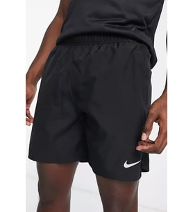 Nike Dri-Fit Challenger Taytlı Standart Fit Erkek Spor Şort (Siyah)