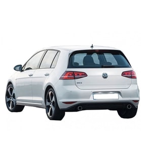 Volkswagen Golf 7 (2012-2016) GTi Arka Tampon Eki (Plastik)