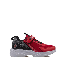 Trend Adımlar Kırmızı Kalın Hafif Comfortable Unisex Çocuk Sneaker