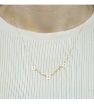 14 Ayar Kelebek Altın Kolye (Gold)