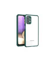 Samsung Galaxy A32 4G Uyumlu Kılıf Zore Kaff Kapak (Koyu Yeşil)