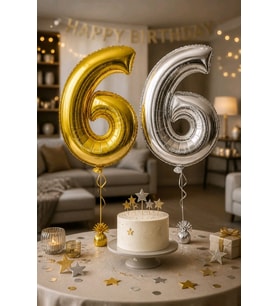 6 Sayılı Helyumla Şişirilibilen Balon Sarı 40"100 cm
