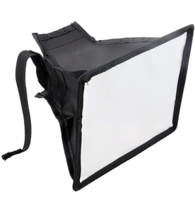 Universal 15x17cm Flaş Softbox Diffuser, Canon Nikon Sony Pentax Yongnuo