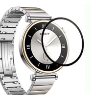 Sneezy Huawei Gt4 41mm İle Uyumlu Polymer Temperli Nano 0.5 mm Watch Ekran Koruyucu (Şeffaf)