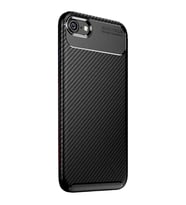 Apple iPhone 6 Plus Karbon Desenli Negro Silikon Kılıf (Siyah)