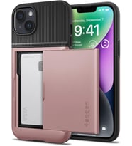Spigen iPhone 14 Plus ile Uyumlu Kılıf Slim Armor CS Rose Gold