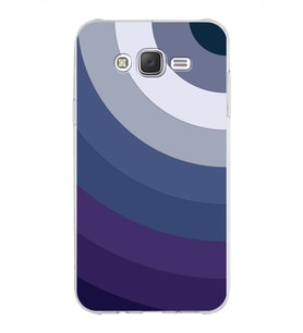Samsung Galaxy J7 Kapak Renk Cümbüşü Tasarımlı Şeffaf Silikon Kılıf