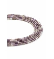 Ametist Doğal Taş Parlak Silindir Kesim 3x6mm Dizi [AA]