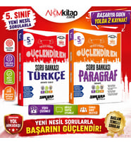 Ankara Yayıncılık 5.Sınıf Türkçe ve Paragraf Soru Bankası Seti 2 Kitap