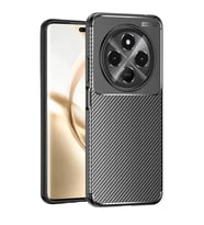 Coverzone Tecno Spark 30 Uyumlu TPU Silikon K?l?f, Ultra Slim Fit Karbon Fiber Desenli, Darbe Emici, ?nce ve Hafif, ??k ve Koruyucu (Siyah)