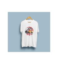 Oversize Wolf Beach Tasarım Unisex T-shirt
