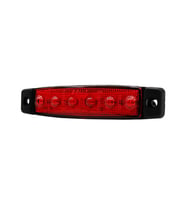 Basamak Aydınlatma Kırmızı 6LED 12V SBB12R6