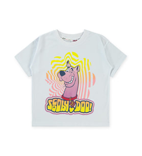 Scooby Doo 10-13 Yaş Tişört - Beyaz