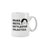 Bears Beets Battlestar Galactica Dwight Schrute The Office Baskılı Kupa Bardak