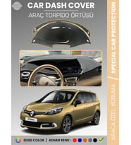 RENAULT SCENIC 3 (2009-2016) Torpido Örtüsü Ön Göğüs Koruma Torpido Koruma Tam Uyum Çatlamayı Önler
