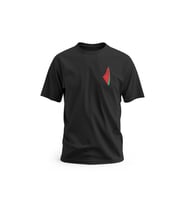 Kısa Kollu Yanlı Küçük Karpuzlu Filistin Haritası Dijital Baskılı Unisex S - 2XL T300011 (Siyah)