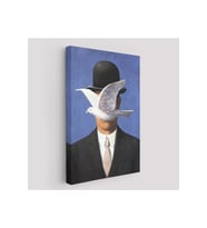 Melon Şapkalı Adam René Magritte Duvar Tablosu-6099