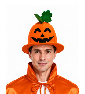 Halloween Bal Kabağı Yetişkin Melon Şapka