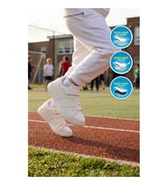 Cool Cooper F Beyaz Unisex Çocuk Spor Ayakkabı