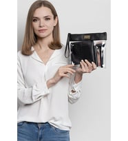 Marie Claire Logo Detaylı Kadın Makyaj Çantası MC DORE