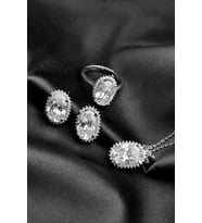 SKY DIAMOND Gümüş Takı seti