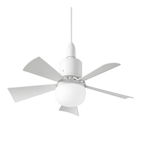 CT-1155 Karayel Fanlı LED Ampul 82W E27 Vantilatörlü Aydınlatma 3 Renk Dimmerli Beyaz Işık