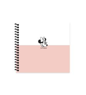 Minnie Mouse Spiralli Get İt Sert Kapak 50 Yaprak 16x15 Çizgili Defter