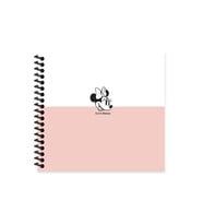 Minnie Mouse Spiralli Get İt Sert Kapak 50 Yaprak 16x15 Çizgili Defter
