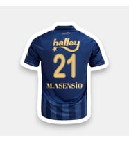 M.ASENSİO 21 FÊNERBAHÇE 25-26 SEZON POLO YAKA YETİŞKİN FUTBOL FORMASI LACİVERT