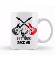 Get Your  Rock Kupa Bardak Porselen