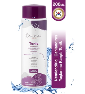C'enta Beauty Nemlendirici Canlandırıcı Yaşlanma Karşıtı Tonik 200ml