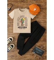 Çocuk Arizona Alt - Üst Eşofman Takımı (Bej)
