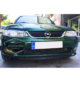 Opel Vectra B 1995-2002 Uyumlu Üniversal Laguna Lip Esnek Ön Lip 2 Parça Tampon Altı Karlık Ön Ek