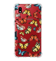 PrintiFy Samsung Galaxy A2 Core Uyumlu Water Color 2 Baskılı Şeffaf Köşe Korumalı Antişok Kılıf