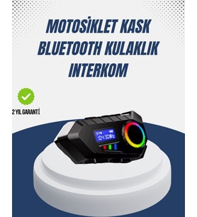 İnterkom Ip65 Suya Dayanıklı 40Mm Ses 40 Saat Pil