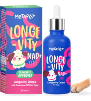 Köpekler İçin Longevity Uzun ve Sağlıklı Yaşam Damlası 50 ml Q10