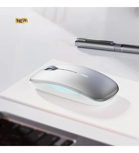 İNPHİC M5 Kablosuz Fare Şarj Edilebilir Sessiz Kullanım 2.4G Işıklı USB Mouse - SSSSSS7476-9