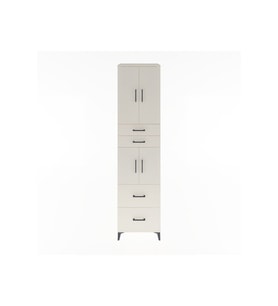 Hyperion Dolap 3 Raflı 4 Çekmeceli 4 Kapaklı 60x44x243 Aytaşı-Aytaşı