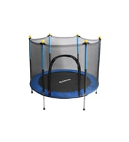 Delta Güvenlik Korumalı Fileli 140 Cm Özel Fermuar Güven Konforlu Çocuk Trampolini 55 İnç Trambolin