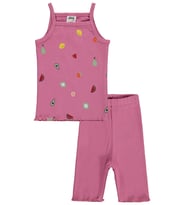 Civil Baby Meyveler Empirme Askılı 6-18 Ay Takım - Pembe