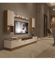 Decoraktiv Trendstyle 5220DA Mdf Tv Ünitesi Tv Sehpası - Pera Beyaz (Pera-Beyaz)