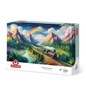 Art Puzzle Gökkuşağı Ekspresi 260 Parça Puzzle