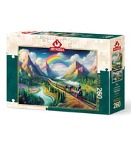 Art Puzzle Gökkuşağı Ekspresi 260 Parça Puzzle