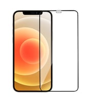 Vendas iPhone XR Uyumlu Fiber Nano Seramik Tam Kaplama Ekran Koruyucu (Siyah)