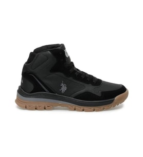 U.S.Polo Assn.Sagan Hi 3Pr  Erkek Spor Ayakkabı Siyah